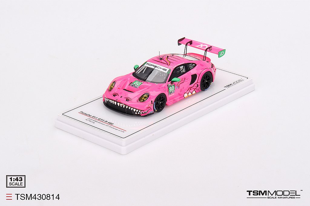Porsche 911 GT3 R AO Racing 2023 IMSA Michelin GT Challenge 1:43