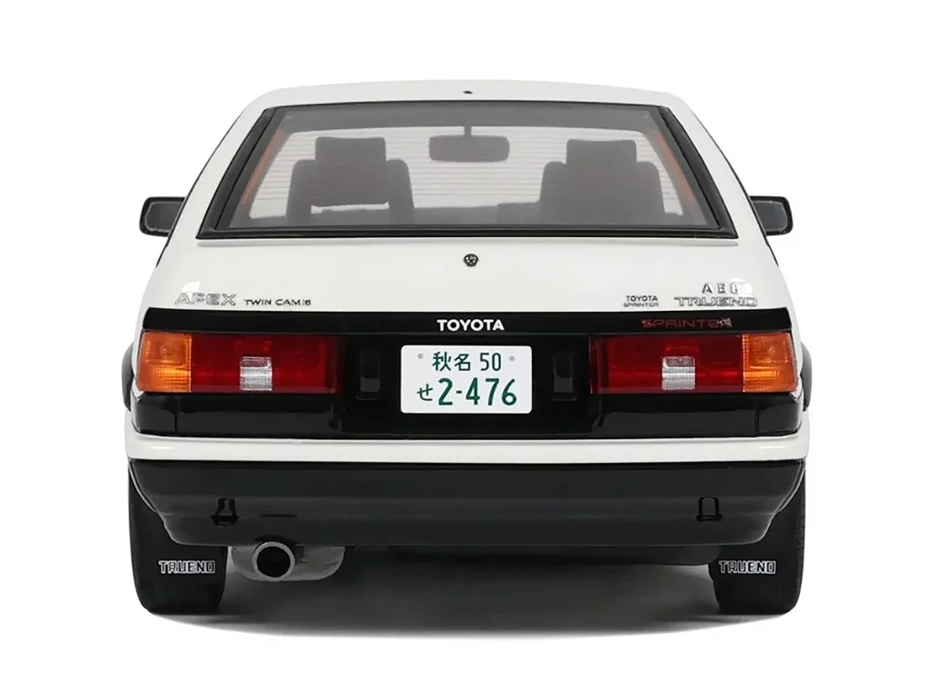 Toyota Sprinter Trueno AE86 1985 1:18 OttOmobile Branco