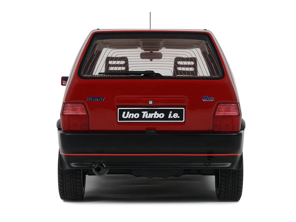 Fiat Uno Turbo I.E 1990 1:18 OttOmobile Vermelho - Atacado de