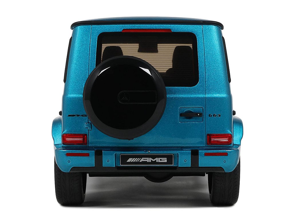Mercedes Benz G 63 AMG 2024 1:18 GT Spirit Azul - Atacado de