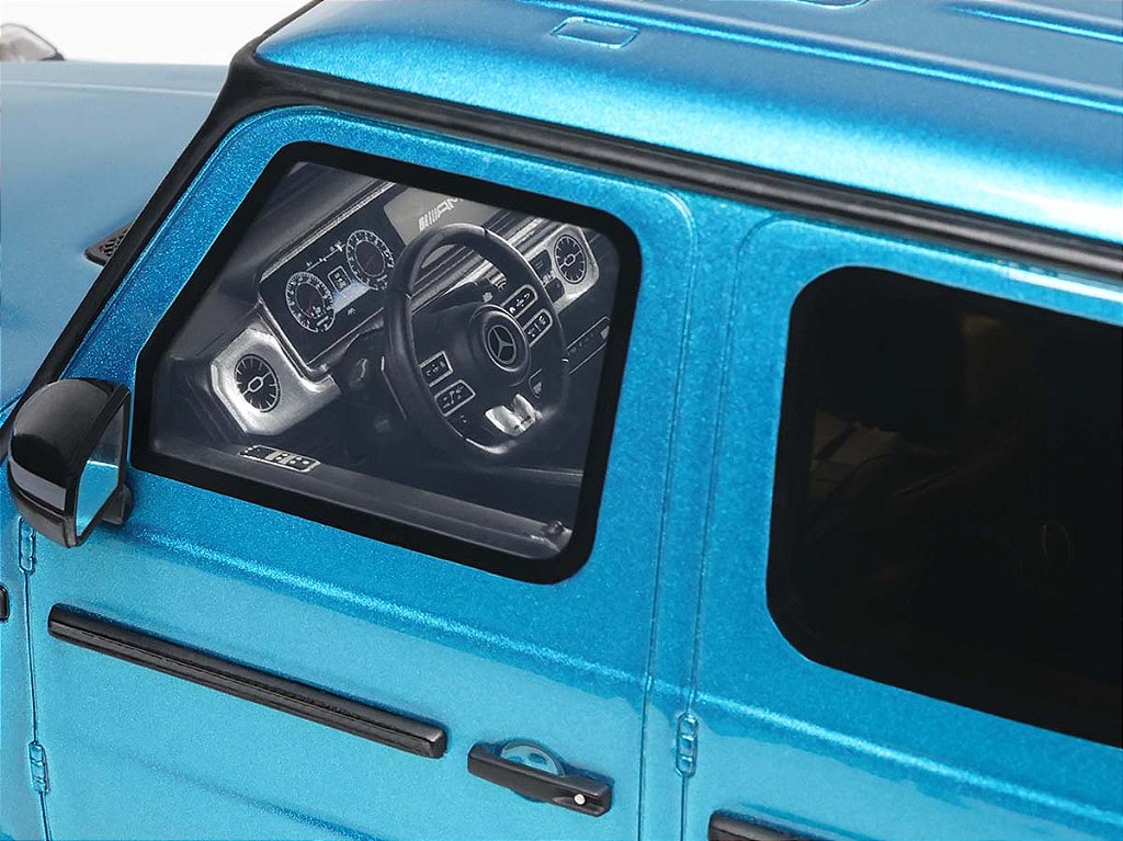 Mercedes Benz G 63 AMG 2024 1:18 GT Spirit Azul - Atacado de