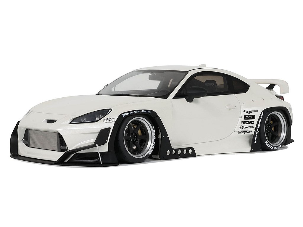 Toyota GR86 Pandem Body Kit 2023 1:18 GT Spirit Branco - Atacado