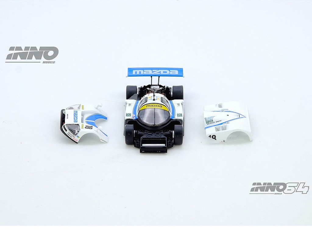 MAZDA 787B No.18 59th 24 Hours Le Mans 1991 1:64 INNO64 - Atacado