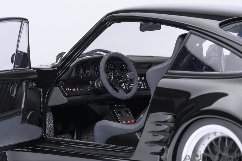 Porsche 911 930 Turbo Wangan Midnight Blackbird 1:18 Autoart Preto