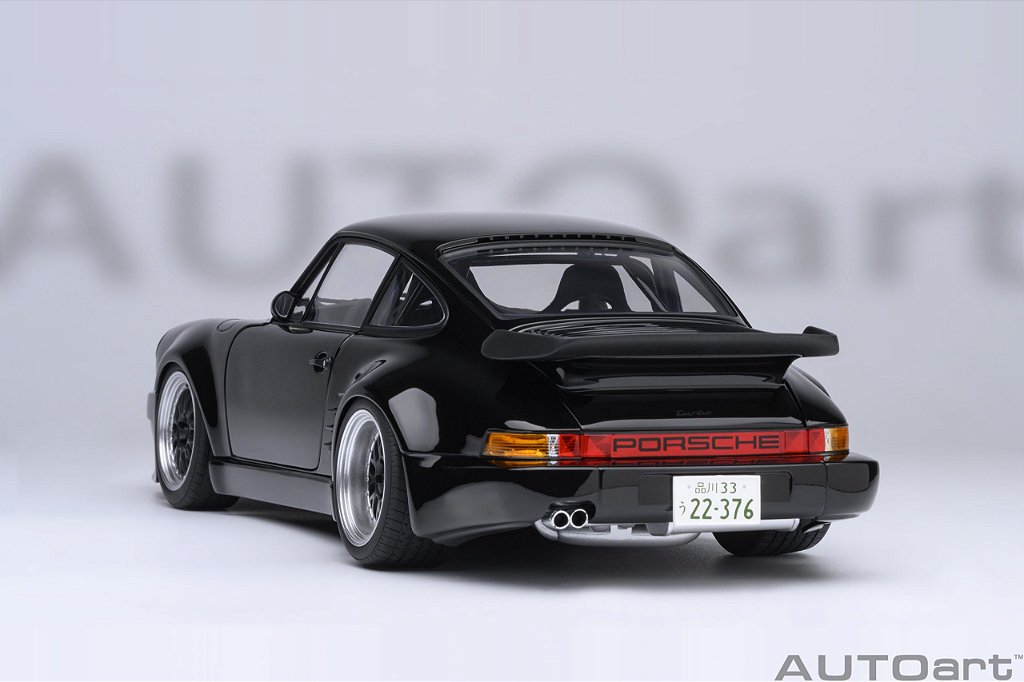 Porsche 911 930 Turbo Wangan Midnight Blackbird 1:18 Autoart Preto