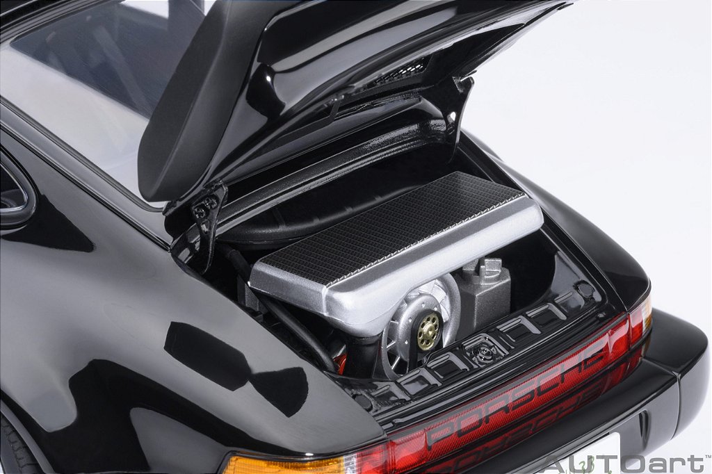 Porsche 911 930 Turbo Wangan Midnight Blackbird 1:18 Autoart Preto