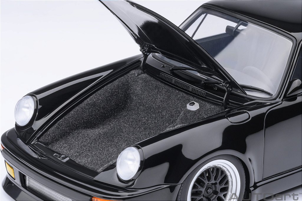 Porsche 911 930 Turbo Wangan Midnight Blackbird 1:18 Autoart Preto