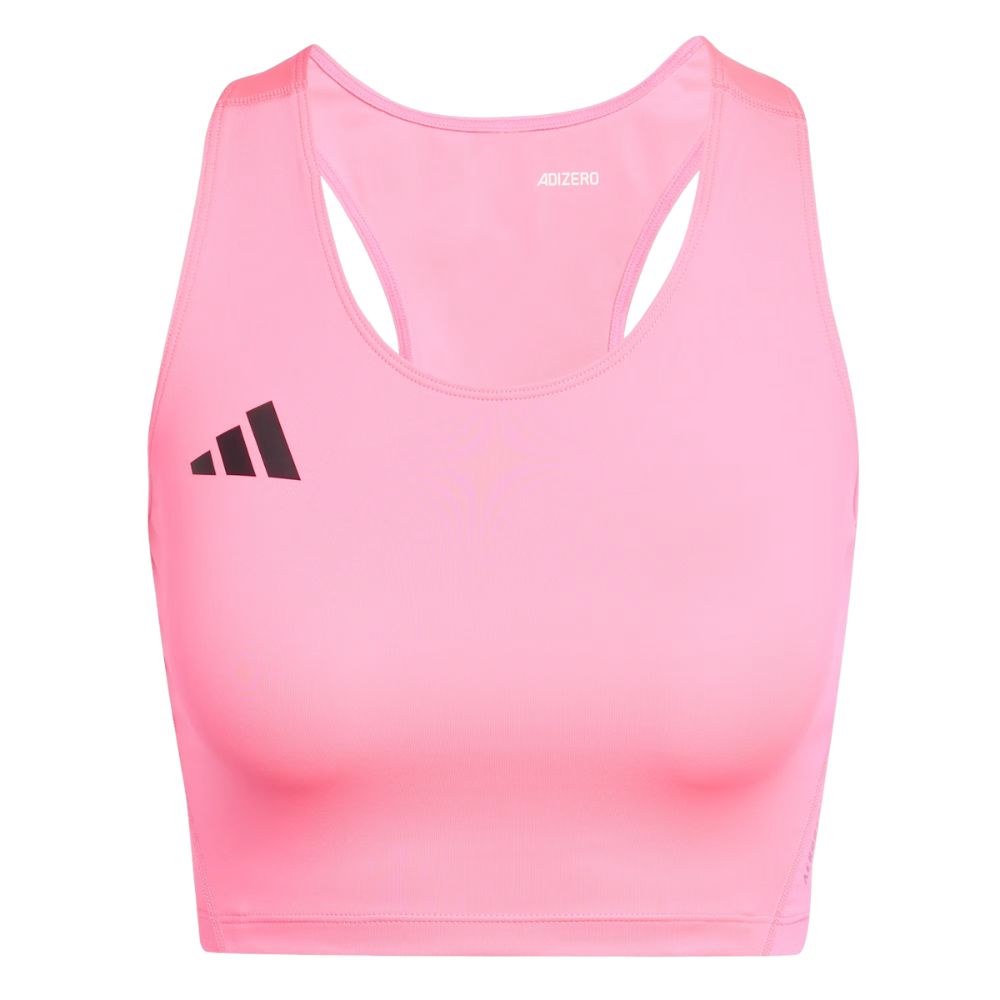 Top Cropped Adidas Corrida - AEROREADY, Reciclado e Costas Nadador