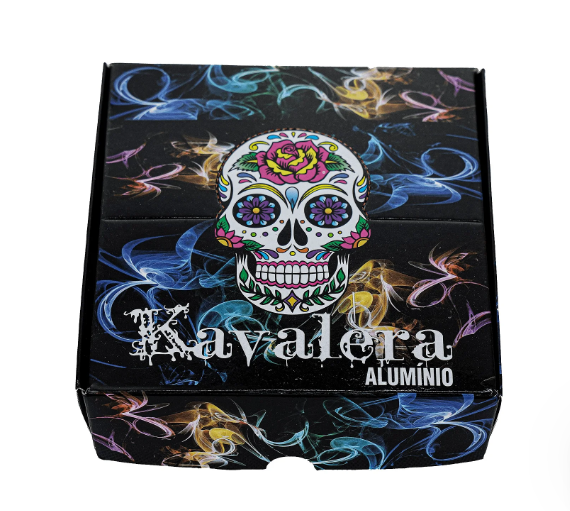 PAPEL ALUMÍNIO LISO KAVALERA - Tabacaria Gold Luxor