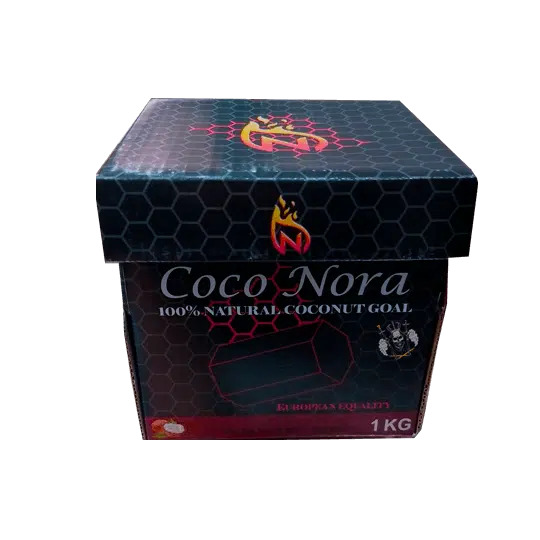 CARVÃO COCO NORA 1KG - Tabacaria Gold Luxor