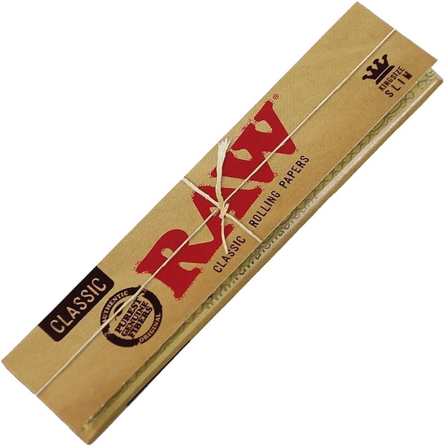 Caixa Raw Classic King Size Slim c/50 - Tabacaria Gold Luxor