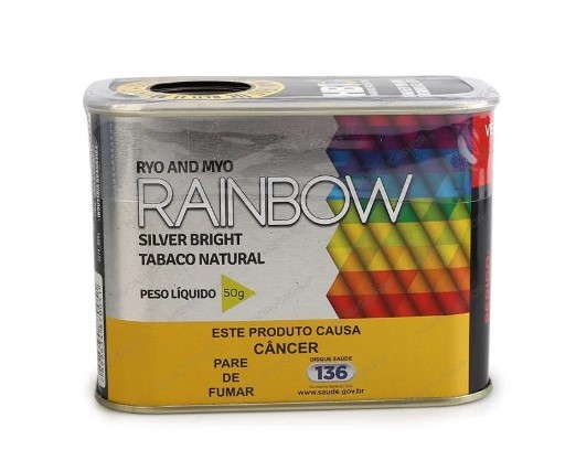 Tabaco Rainbow Lata 50g - Unidade