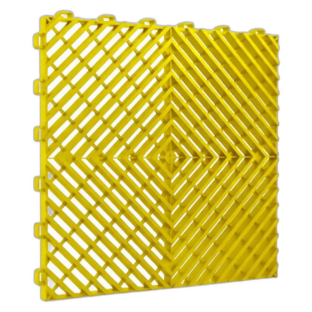 Mandala Piso Modular 30x30 Amarelo