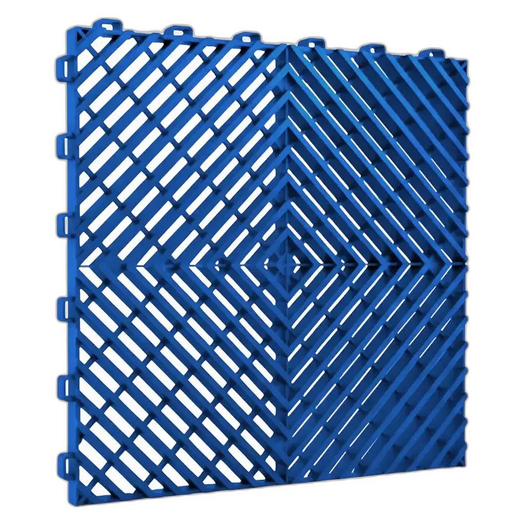 Mandala Piso Modular 30x30 Azul