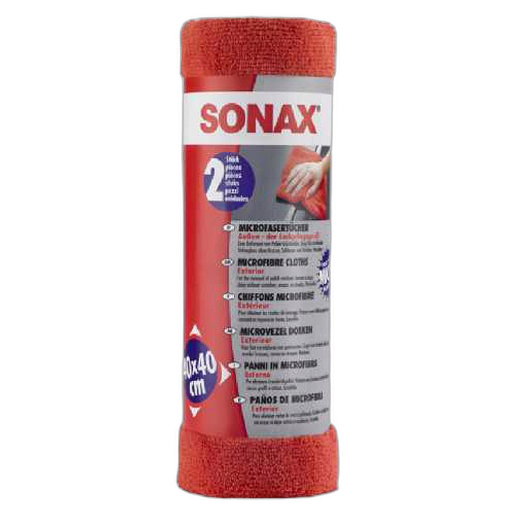 Sonax Pano de Microfibra Exterior 2 Unidades