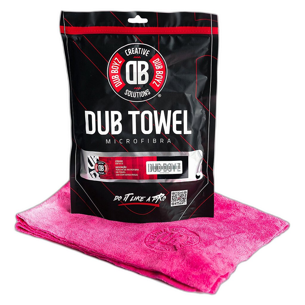DUB Boyz Toalha Microfibra MIC 400GSM 40x60cm