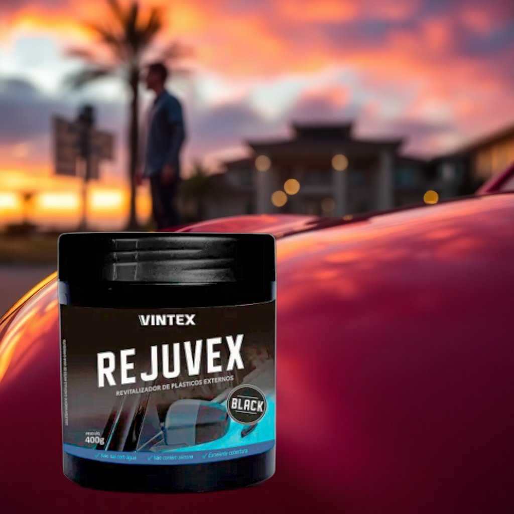 Vonixx Rejuvex Black Restaurador de Plásticos Externos 400g