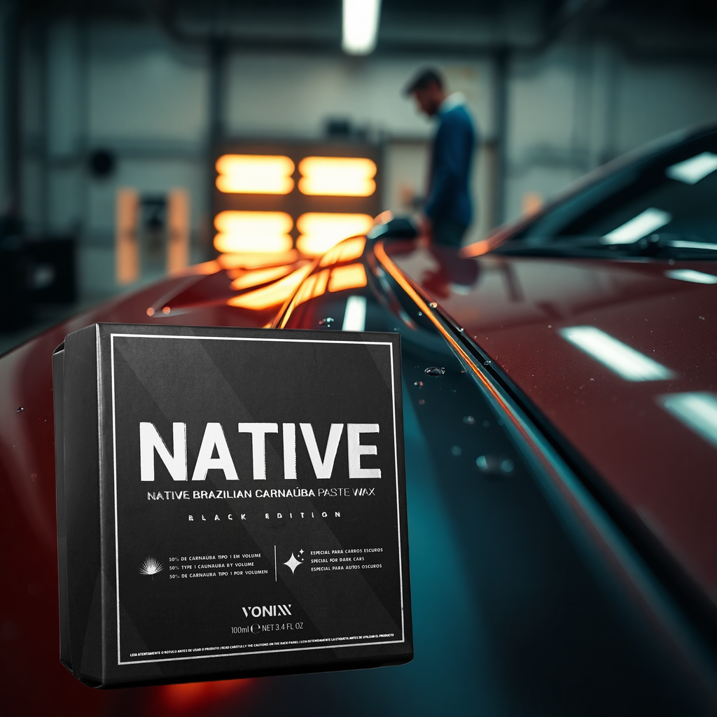 Vonixx Native Paste Wax 100ml| Cera de Carnaúba Premium e Brilho