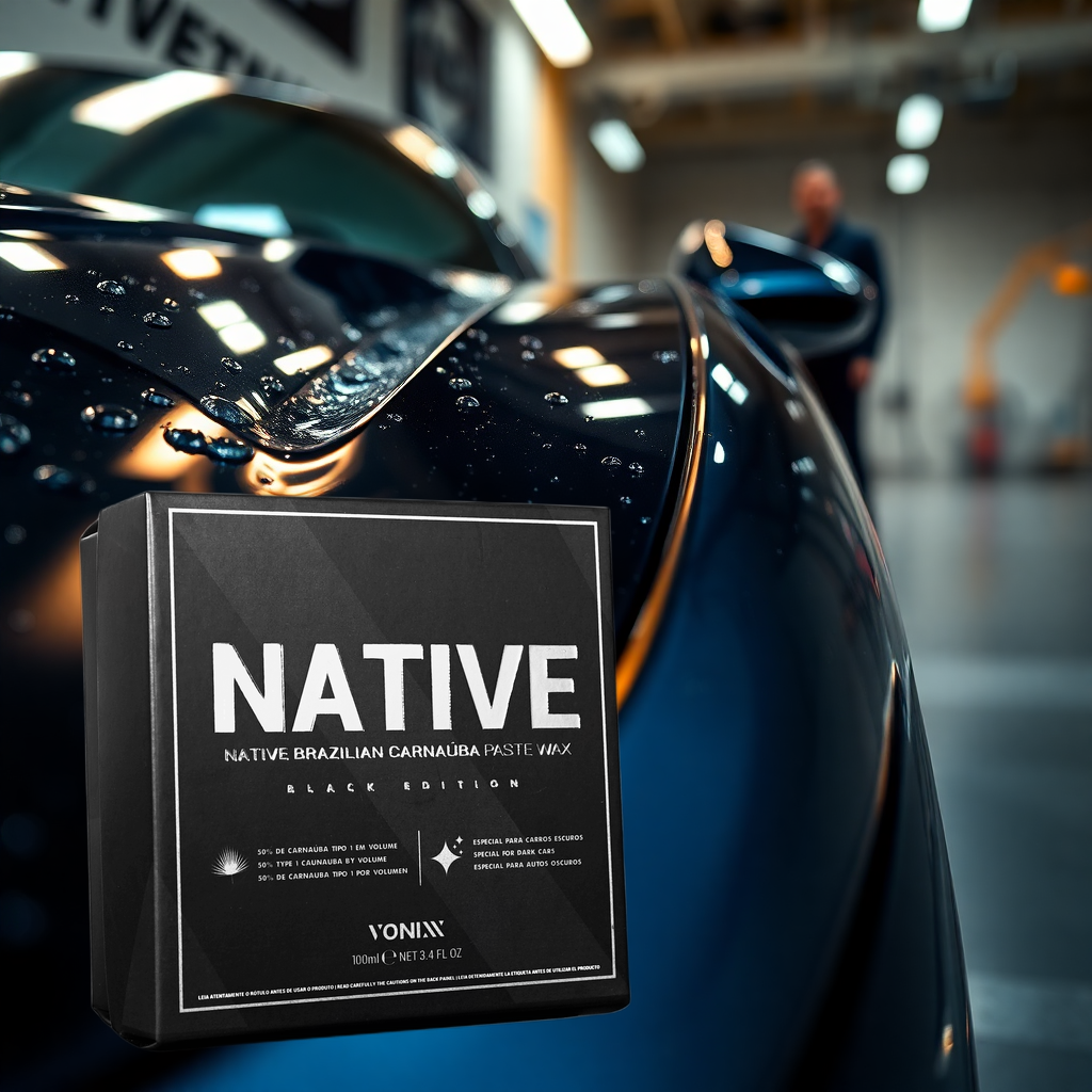 Vonixx Native Paste Wax 100ml| Cera de Carnaúba Premium e Brilho