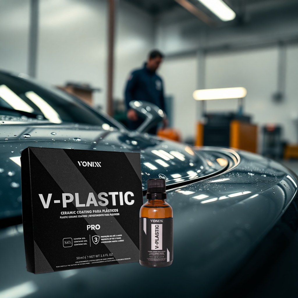 Vonixx V-Plastic Pro 50ml | Proteção de Plásticos até 3 Anos