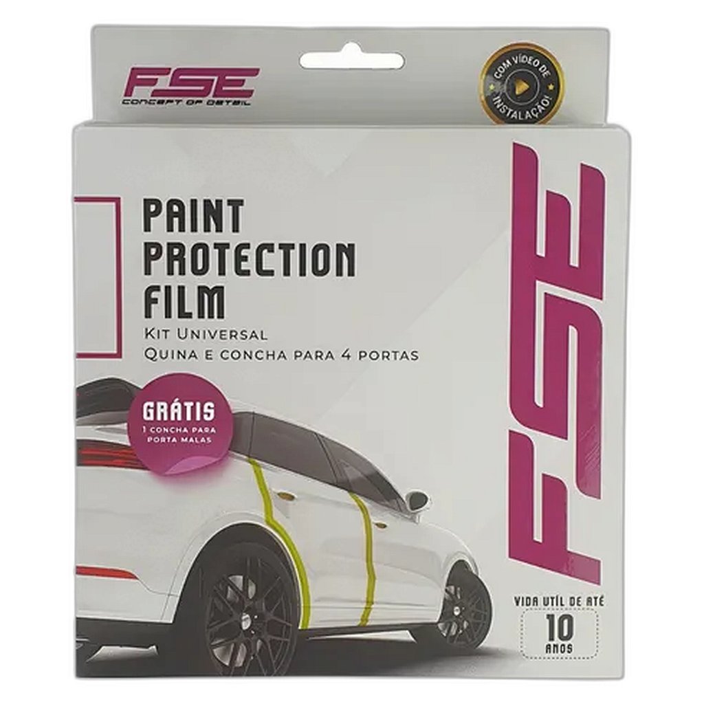 Soft99 Kit Universal Quina e Concha PPF Clear