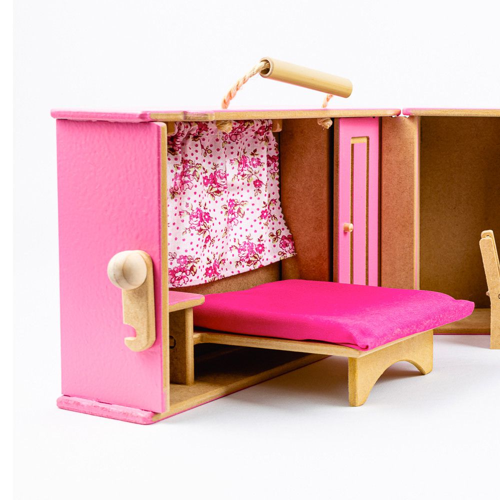 Casinha Maleta Superbacana Rosa
