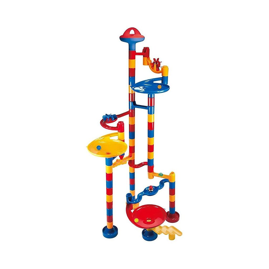 Corrida de Bolinhas Marble Racer - 80 Peças