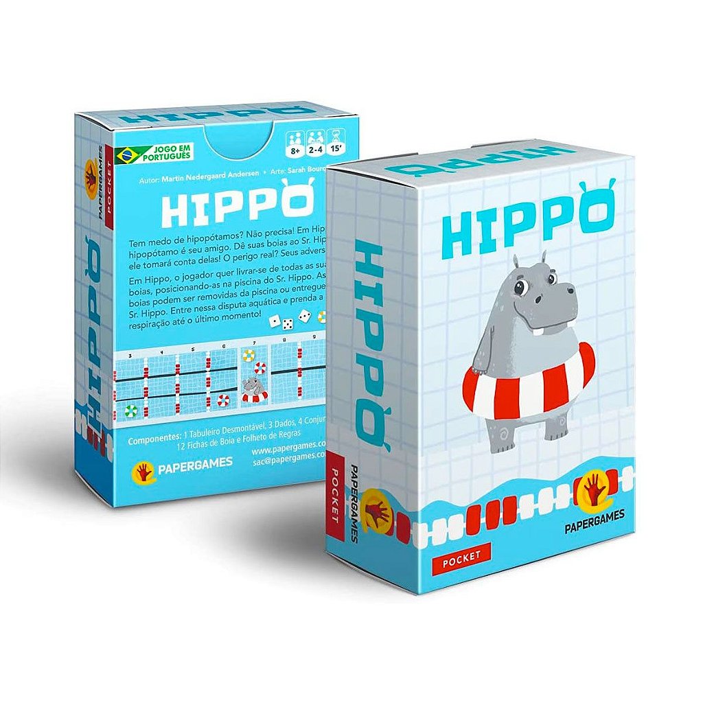 Hippo - O Jogo Aquático da PaperGames - Casa do Brinquedo