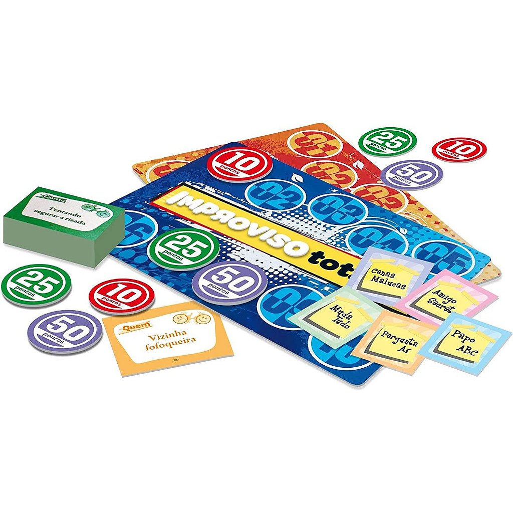 Jogo Improviso Total 240 Cartas