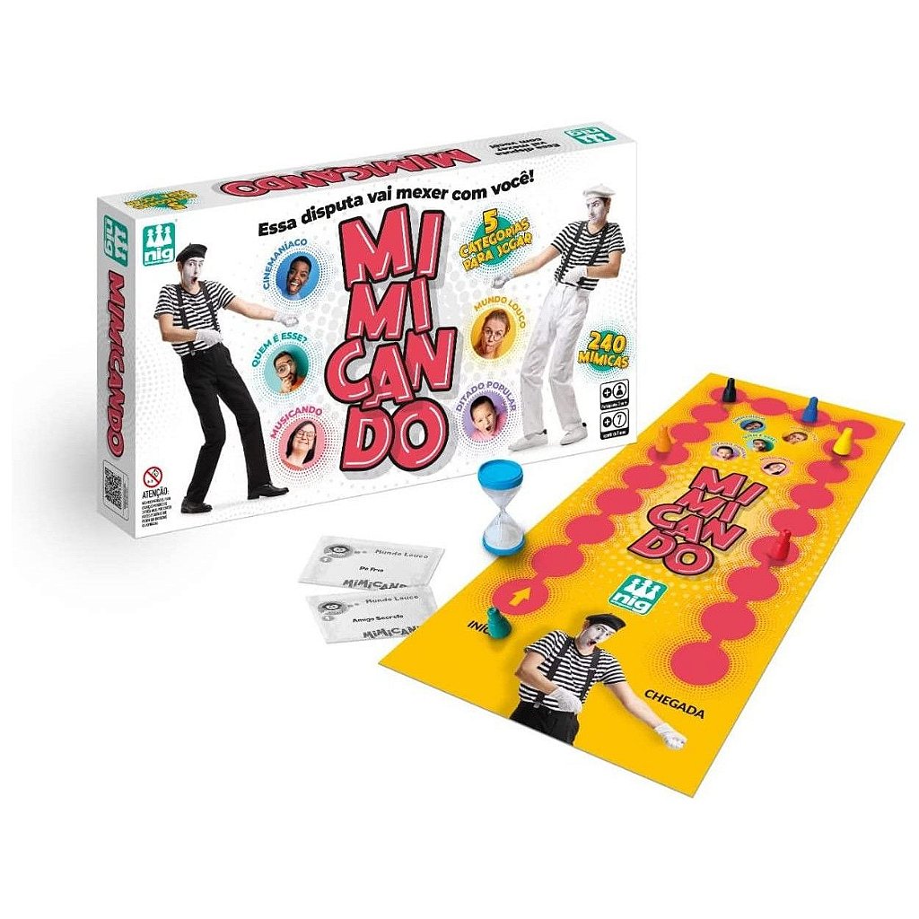 Jogo Mimicando para Toda Família