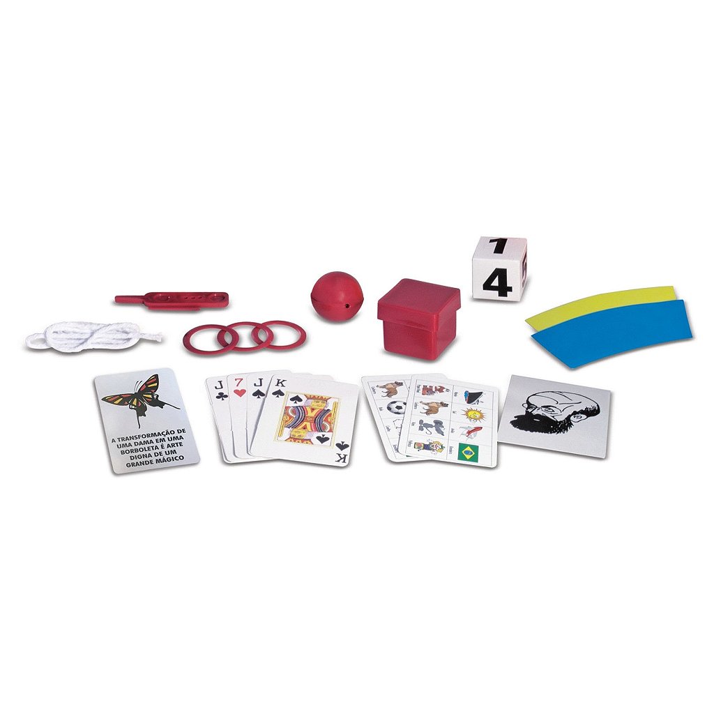 Kit com 10 Mágicas e Truques Super Interessantes