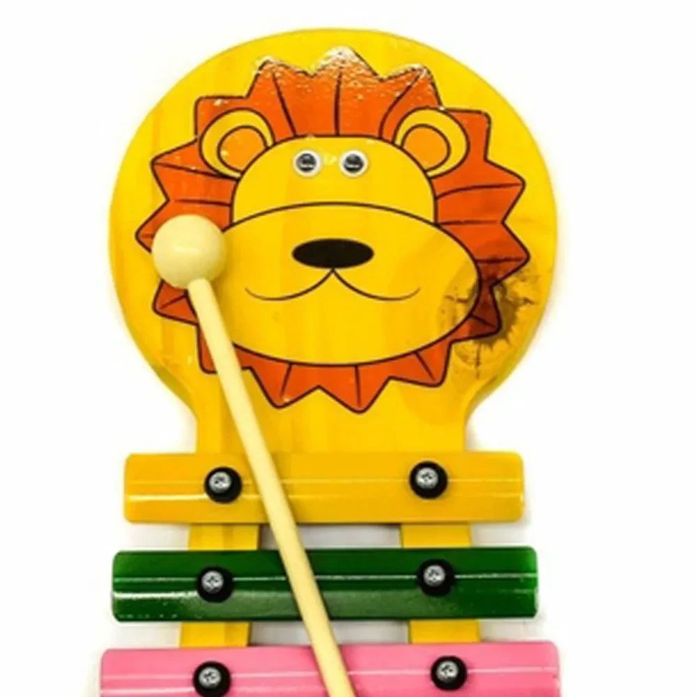 Metalofone Infantil Leão Colorido