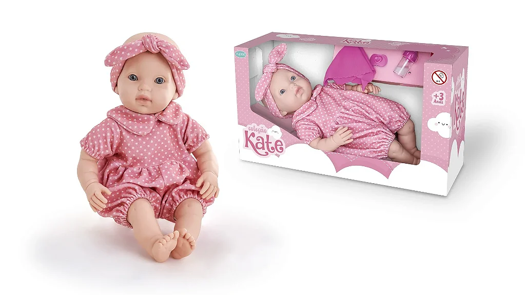 Boneca Coleção Kate® - Cuidados