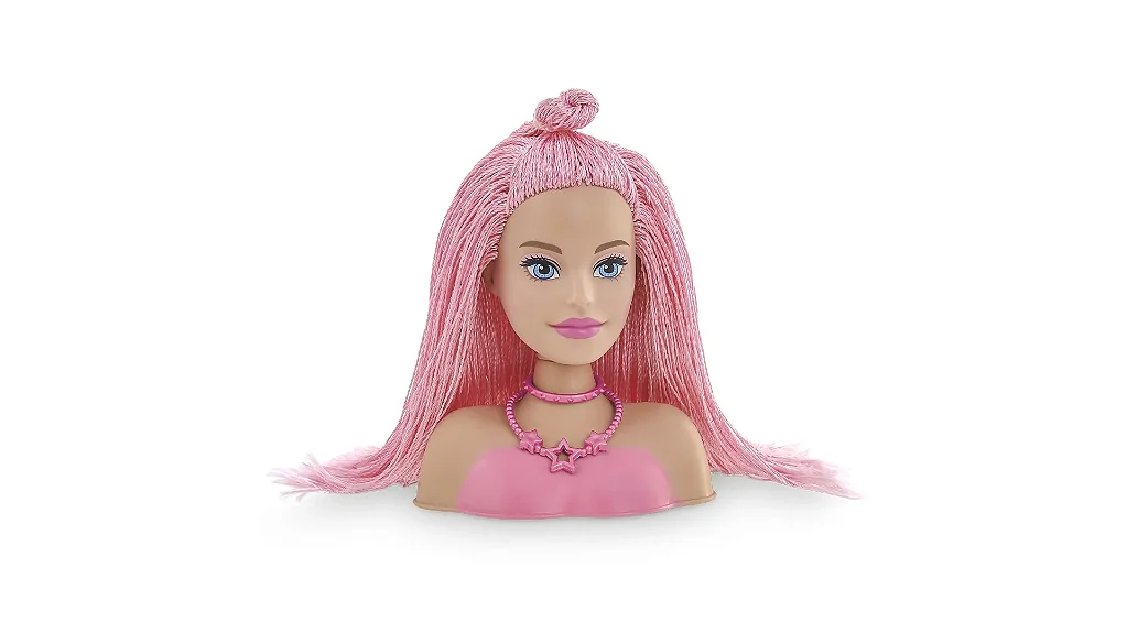Mini Styling Head Special Hair Rosa - Barbie®