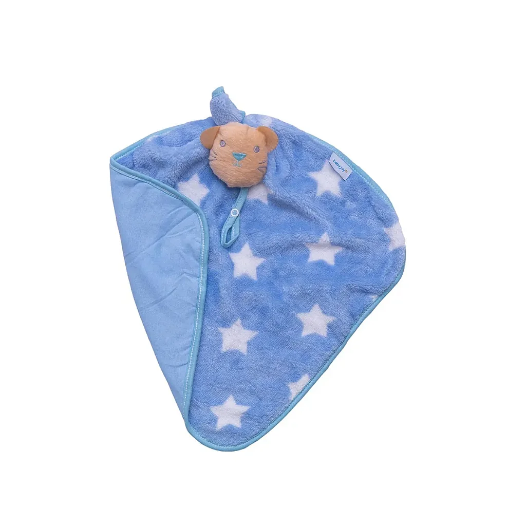 Naninha de Microfibra Estrela Azul