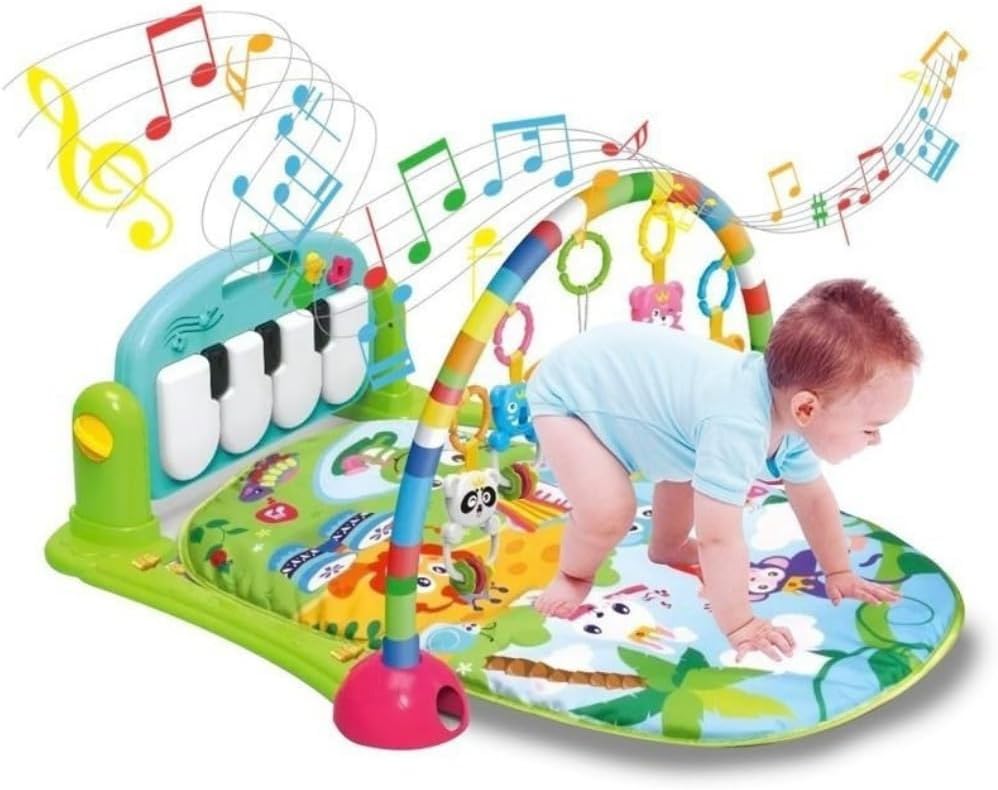 Tapete de Atividades Multifunções Ginásio Divertido Piano