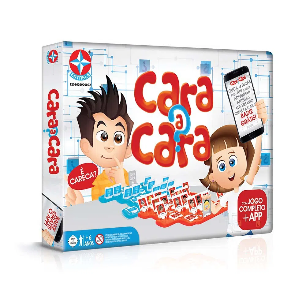Jogo Cara a Cara com Aplicativo