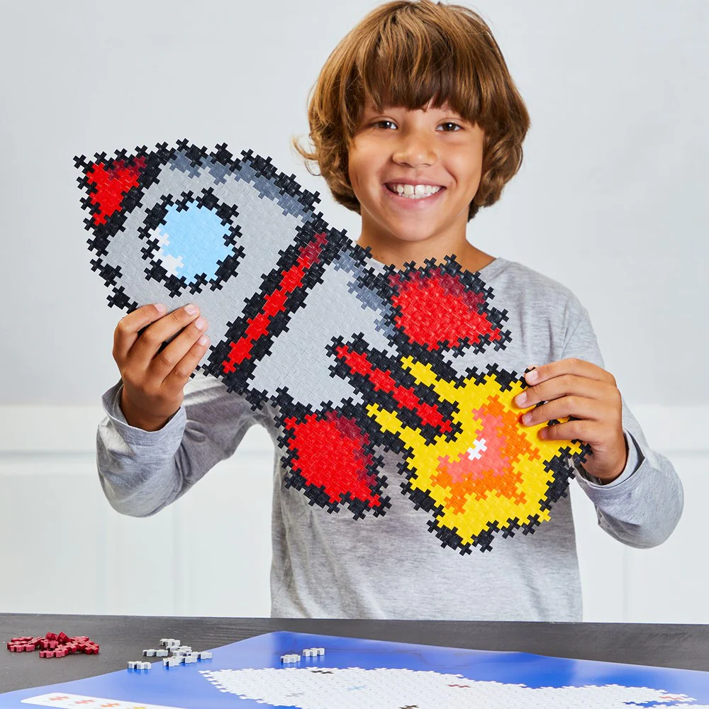 Puzzle by Numbers - Rocket