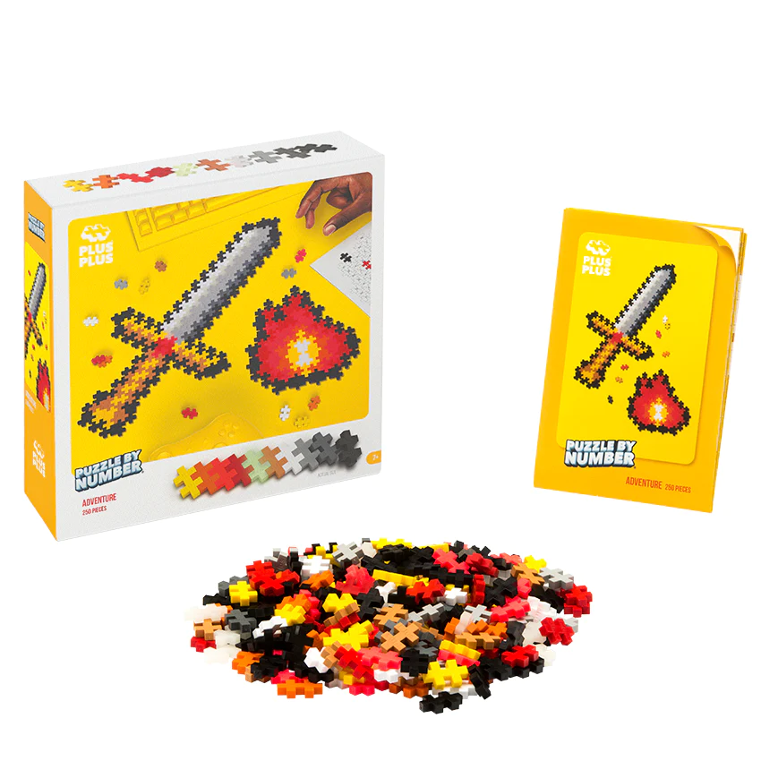 Puzzle by Numbers - Espada Hora da Aventura