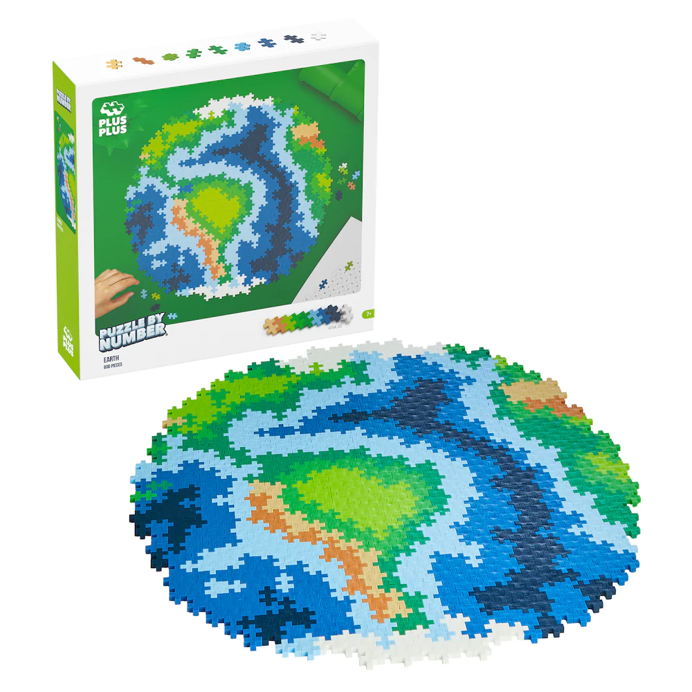 Puzzle by Numbers - Planeta 800 Peças