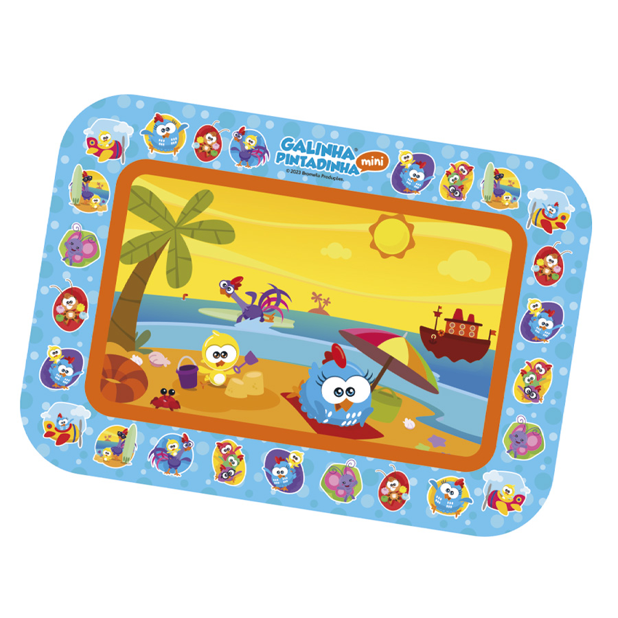 Tapetinho de Água Galinha Pintadinha