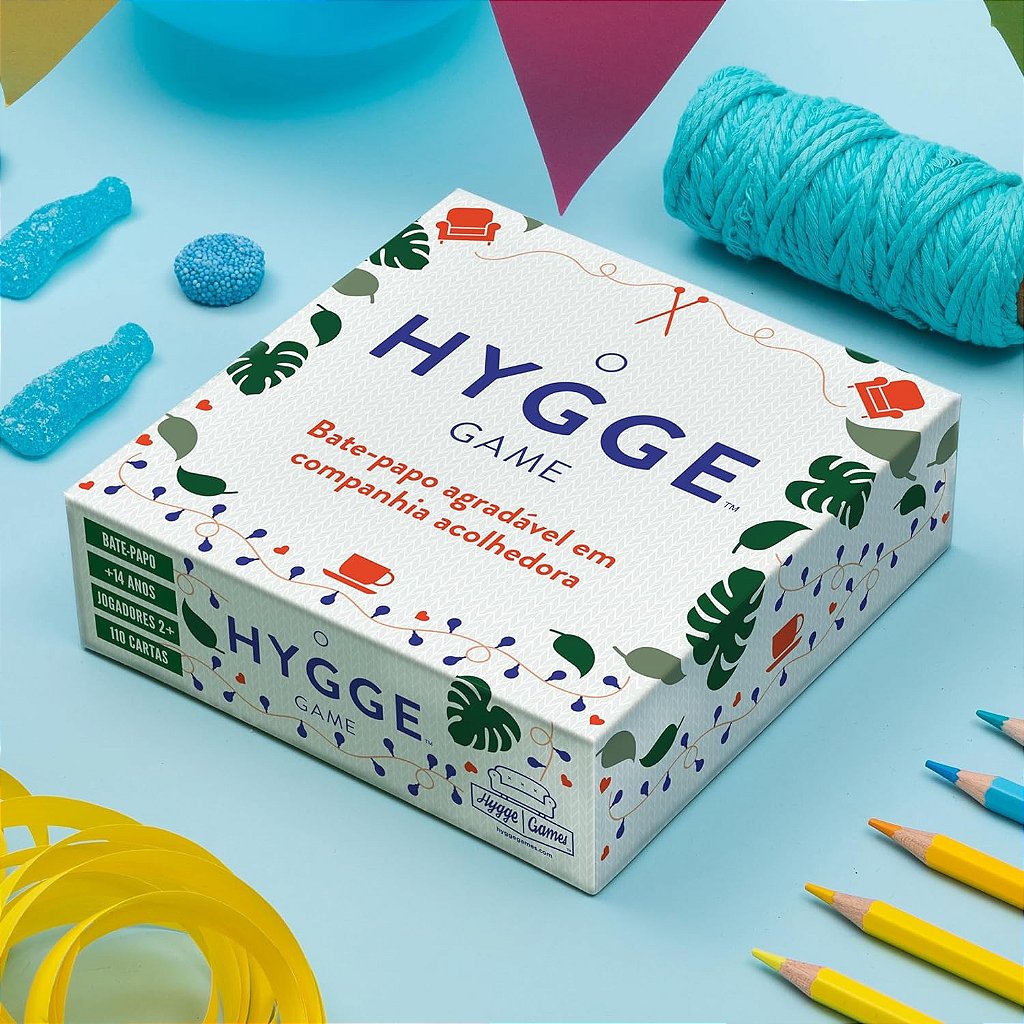 O Hygge Game - Jogo de Bate-Papo para Casais e Família