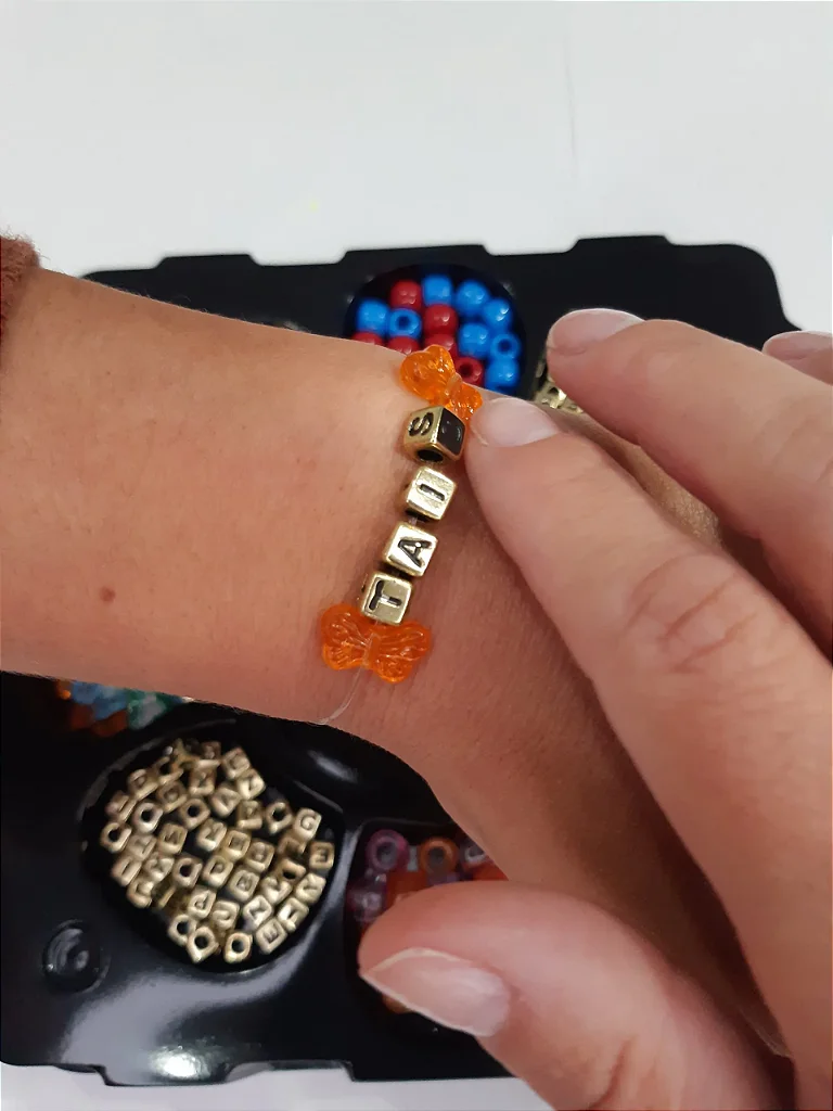 Alpha Beads Braceletes da Amizade Hello Kitty #EUQFIZ