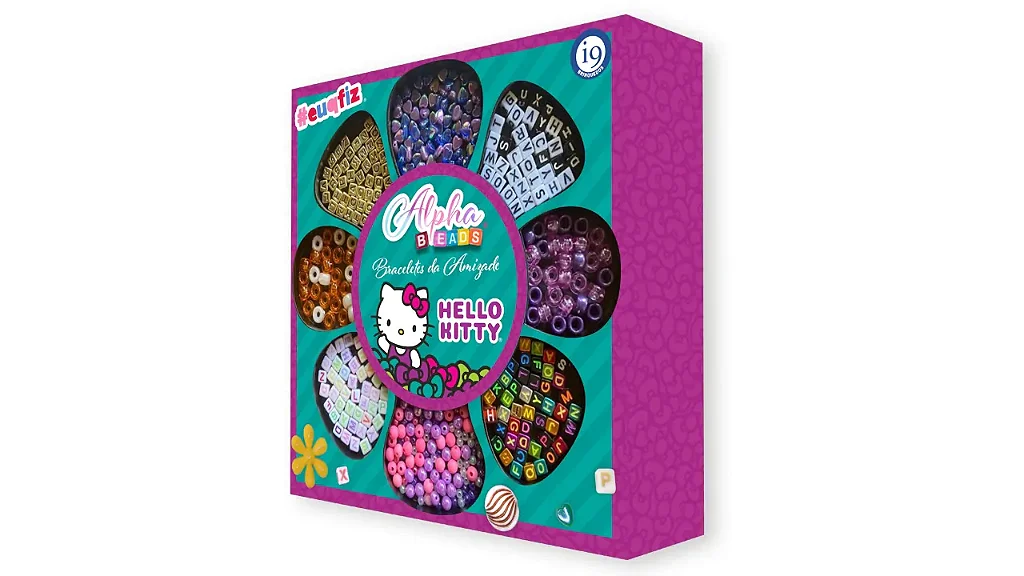 Alpha Beads Braceletes da Amizade Hello Kitty #EUQFIZ