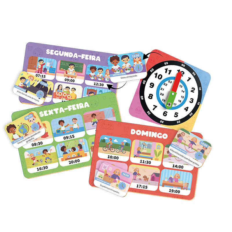 Bingo Que Horas São Montessori