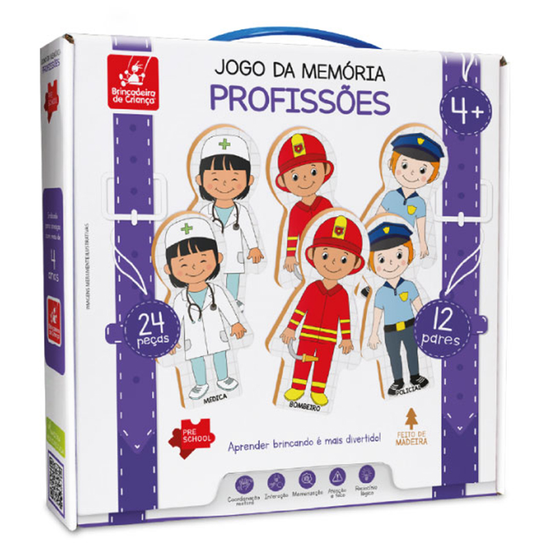 Jogo da Memória Profissões