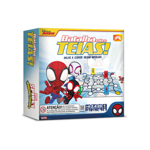 Jogo Spidey Batalha Sobre Teias