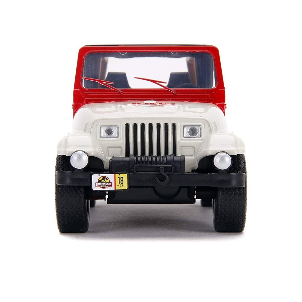 Miniatura Jurassic World Jeep Wrangler Die-cast - Escala 1:32