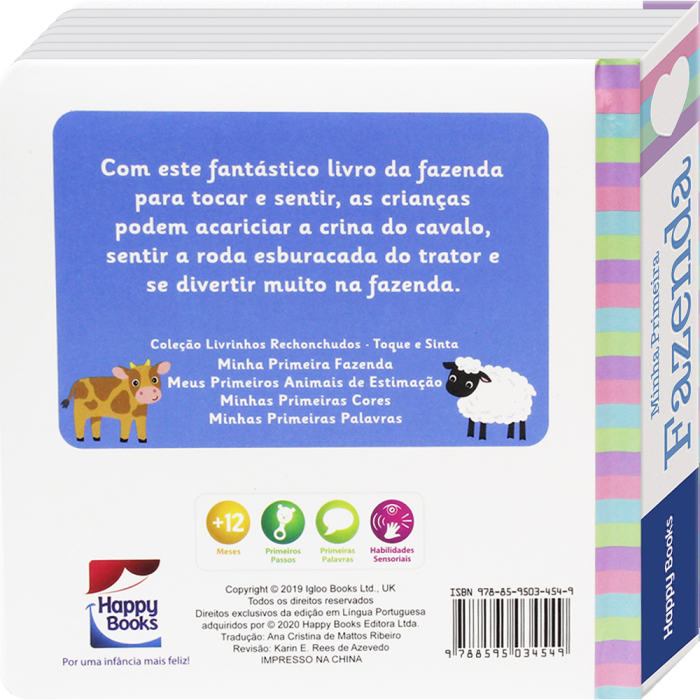 Little Me Livrinhos Rechonchudos - Toque e Sinta: Minha Primeira Fazenda