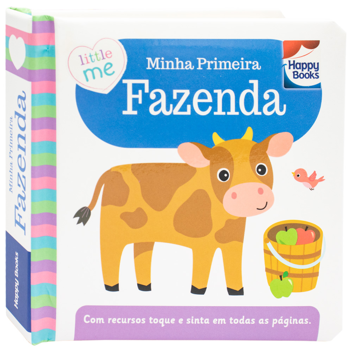 Little Me Livrinhos Rechonchudos - Toque e Sinta: Minha Primeira Fazenda